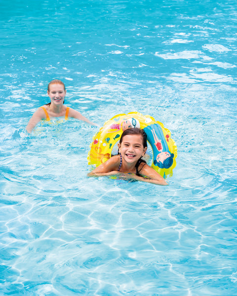 Intex Inflatable Transparent Ring Swim Tube 61cm