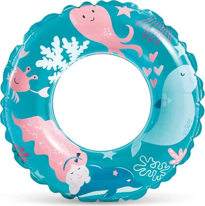 Intex Inflatable Transparent Ring Swim Tube 61cm