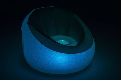Bestway Inflate-A-Chair LED Air Chair 102x97x71cm