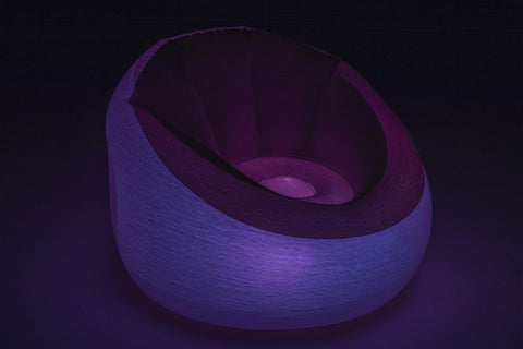 Bestway Inflate-A-Chair LED Air Chair 102x97x71cm