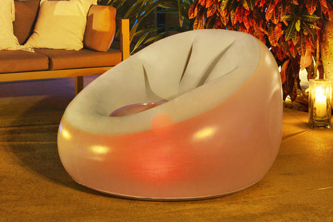 Bestway Inflate-A-Chair LED Air Chair 102x97x71cm