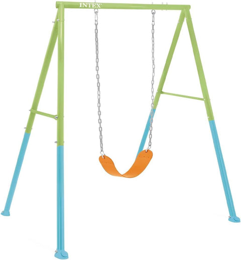Intex 2-in-1 Colorful Swing Set With Swing and Baby Seat 235x200x170cm