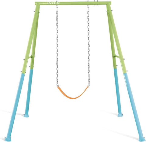 Intex 2-in-1 Colorful Swing Set With Swing and Baby Seat 235x200x170cm