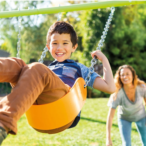 Intex Colorful Swing Set With 3 Bird's Nest Pieces and 2 Swings 343x235x200cm