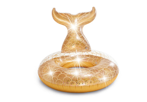 Intex Glitter Mermaid Inflatable Pool Swim Tube 175x119cm