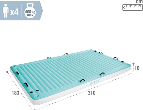 Intex Floating Water Lounge Mat 310x183x18cm
