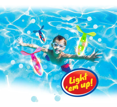 Jaru Dive Fun Light Up Twisters Assorted