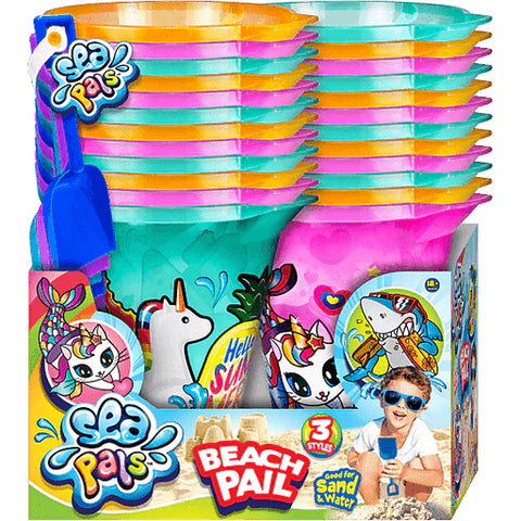 Jaru Sea Pals Beach Pail & Shovel Assorted