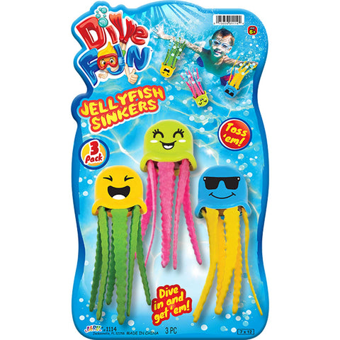 Jaru Dive Fun Jellyfish Sinkers