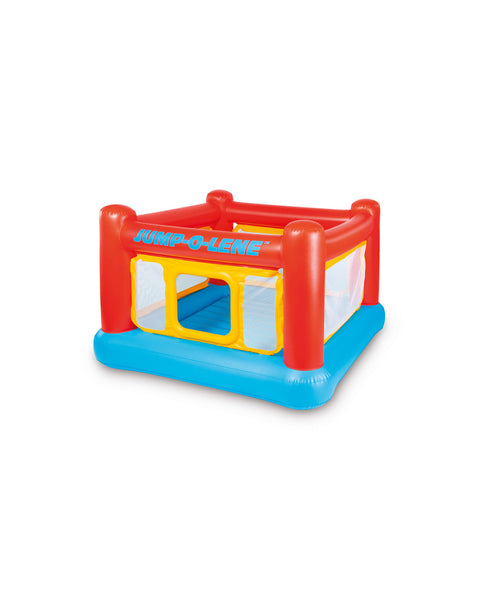 Intex Jump-O-Lene Inflatable Bouncer Castle House 175x175x135cm