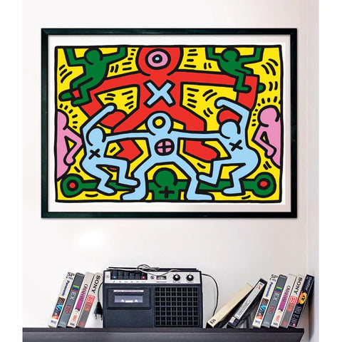 Clementoni HQC Novo Art Series Keith Haring 3 Puzzle 1000 Pieces