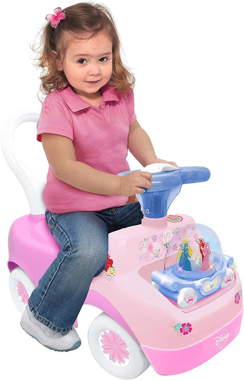 Kiddieland Spark 'N Glow Disney Princess Carriage Ride-On
