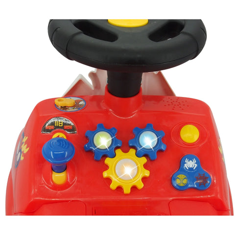 Kiddieland Marvel Lights N' Sounds Spidey Adventure Ride-on