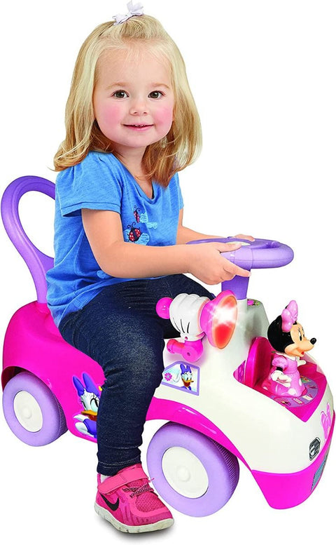 Kiddieland Disney Minnie Mouse Dancing Lights N' Sounds Activity Ride-On