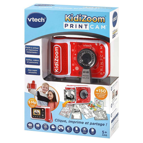 VTech Kidizoom PrintCam, Red