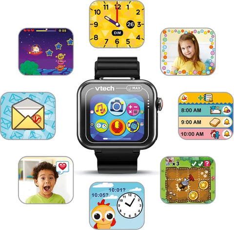 VTech KidiZoom Smartwatch MAX Noir