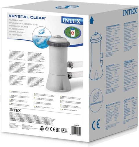 Intex Krystal Clear Filter Pump 530 GPH With Type A Cartridge