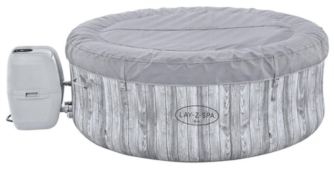 Bestway Lay-Z-Spa Fiji AirJet White Wood 180x66cm 4 Person
