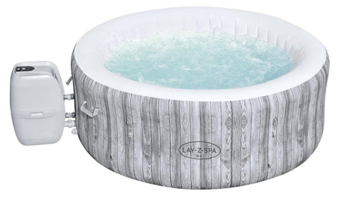 Bestway Lay-Z-Spa Fiji AirJet White Wood 180x66cm 4 Person