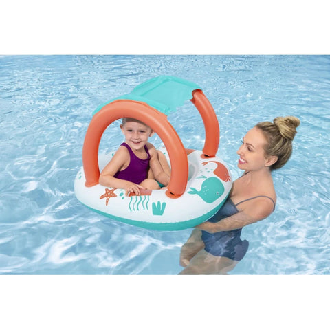 Bestway Comfort Plush Shaded Baby Boat 84x67cm