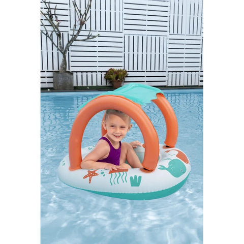 Bestway Comfort Plush Shaded Baby Boat 84x67cm