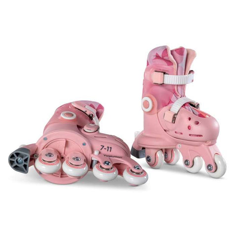 Yvolution Twista Skates Pink Size 23-28