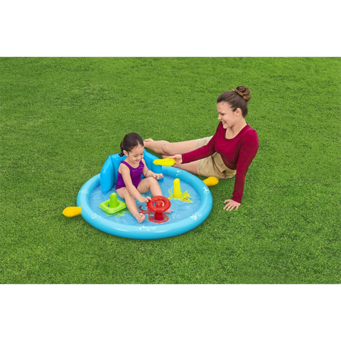 Bestway Lil’ SeaShapes Inflatable Baby Pool 115x89x76cm