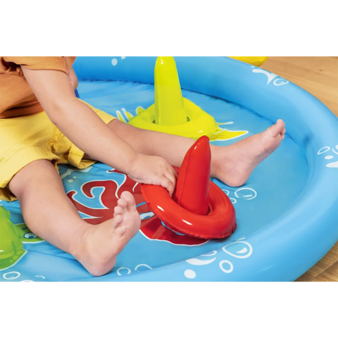 Bestway Lil’ SeaShapes Inflatable Baby Pool 115x89x76cm