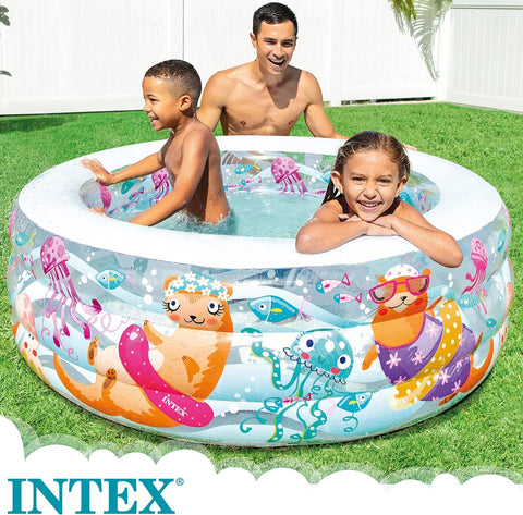 Intex Little Otter Inflatable Kiddie Pool 152x56cm