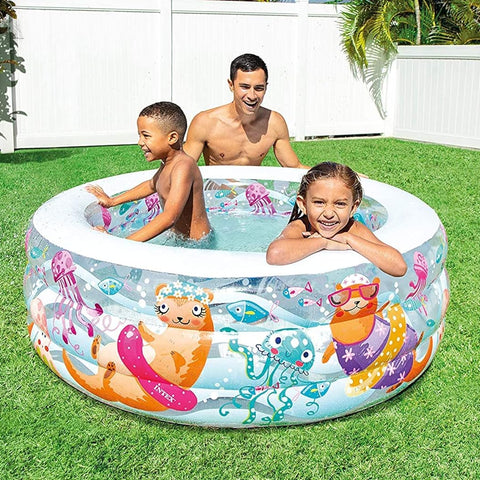 Intex Little Otter Inflatable Kiddie Pool 152x56cm