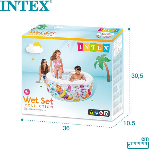 Intex Little Otter Inflatable Kiddie Pool 152x56cm