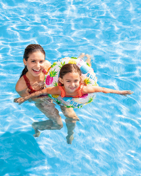 Intex Lively Print Inflatable Swim Rings 51cm