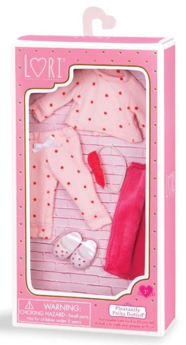 Lori Pleasantly Polka Dotted for 15cm Dolls