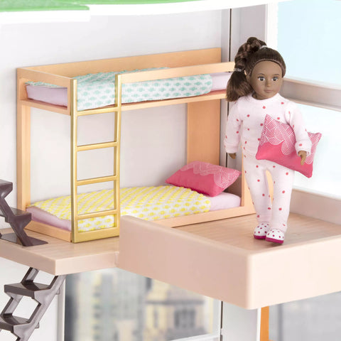 Lori Urban Chic Bunk Bed for 15cm Dolls