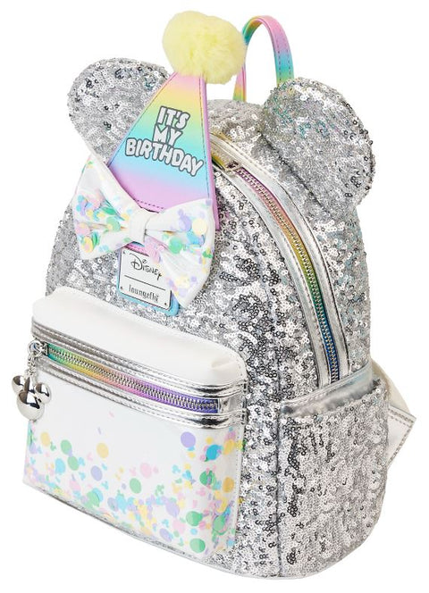 Loungefly Disney Mickey and Friends Birthday Celebration Mini Backpack