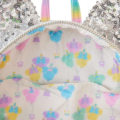 Loungefly Disney Mickey and Friends Birthday Celebration Mini Backpack