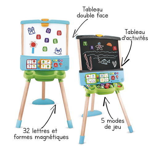 VTech Magi Chevalet Magnéti'Lettres 3 en 1