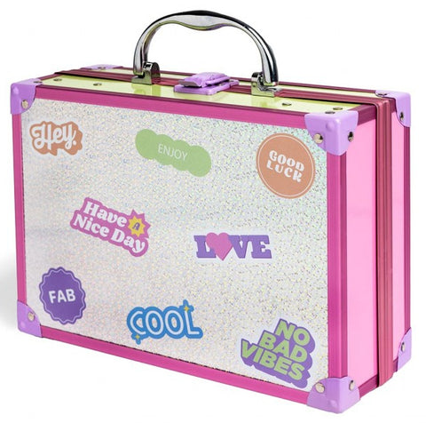 Martinelia Supergirl Makeup Case with Mirror and Led Lights