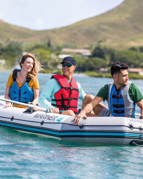 Intex Mariner 4 Inflatable Boat Set 4 Person 332x150x52cm
