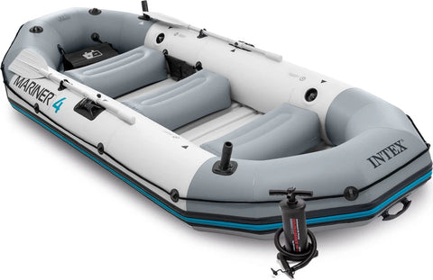 Intex Mariner 4 Inflatable Boat Set 4 Person 332x150x52cm