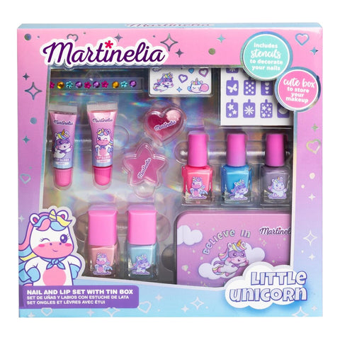 Martinelia Little Unicorn Nail & Lip Set With Tinbox