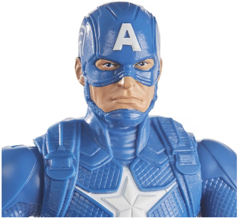 Hasbro Marvel Avengers Titan Hero Series Captain America Action Figure 12-Inch