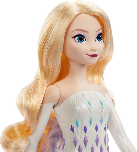 Disney Frozen Elsa & Olaf Adventures With Elsa Doll, Olaf Figure, Moldable Sand & 4 Stampers
