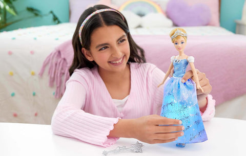 Disney Princess Enchanted Ballgown Cinderella Fashion Doll With Lights & Sounds, Inspired By Movie