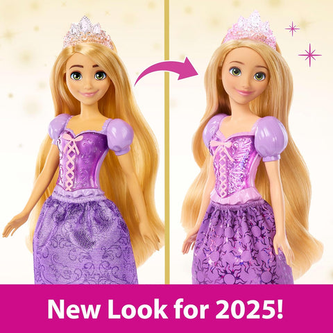 Disney Princess Rapunzel Doll With Sparkling Fashion & Accessories, Inspired By Disney Tangled Movie