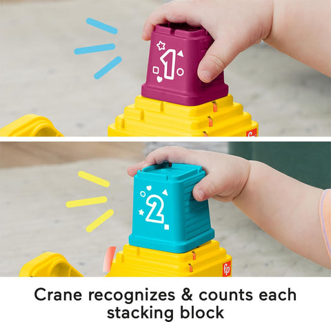 Fisher-Price Count & Stack Crane
