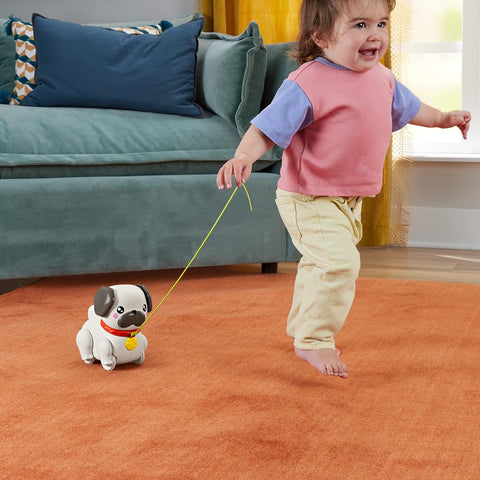 Fisher-Price FP Pets Walk-The-Pup Pug With Motion & Sounds