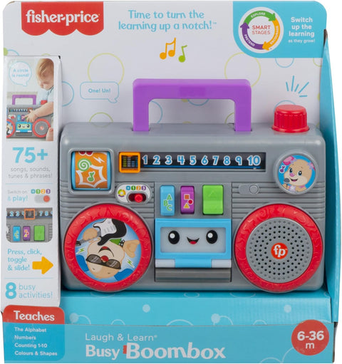 Fisher-Price Laugh & Learn Busy Boombox