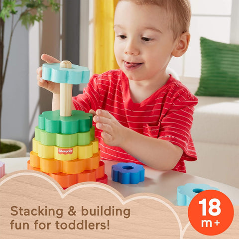 Fisher-Price Wooden Ring Stacker