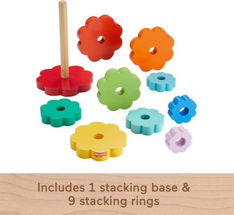 Fisher-Price Wooden Ring Stacker
